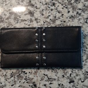 Michael Kors black leather wallet